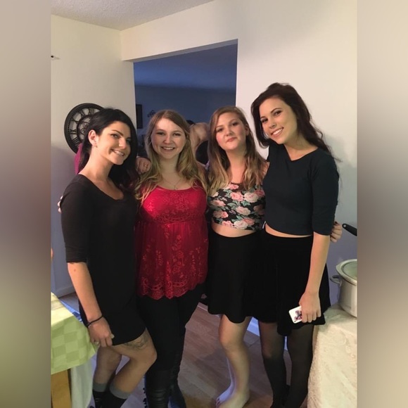 Torrid Holiday Lace Top with Matching Cami - Picture 5 of 5